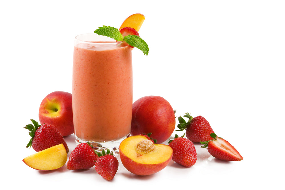 Strawberry Peach Smoothie Recipe