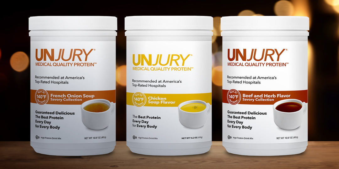 BIG News! 2 New UNJURY® Savories + FREE Mug
