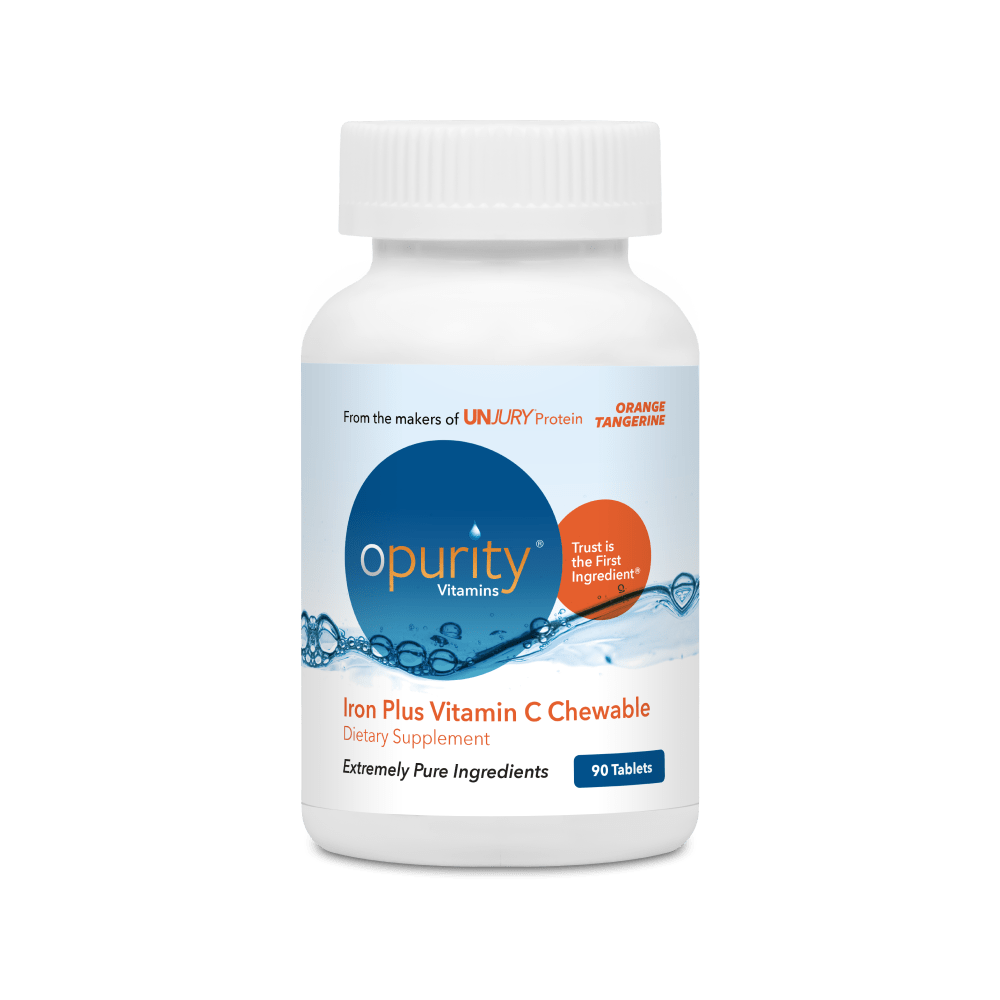 Opurity Iron Plus Vitamin C Chewable
