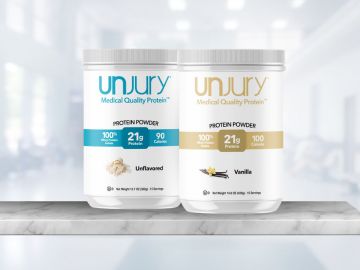 Unjury Protein Powders - Medical Quality Protein Recommended by America's Top-Rated Hospitals