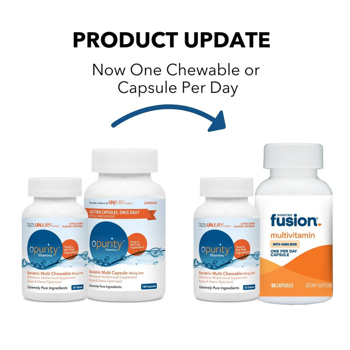 Bariatric Vitamin Bundle With 45Mg Iron Product Updates.