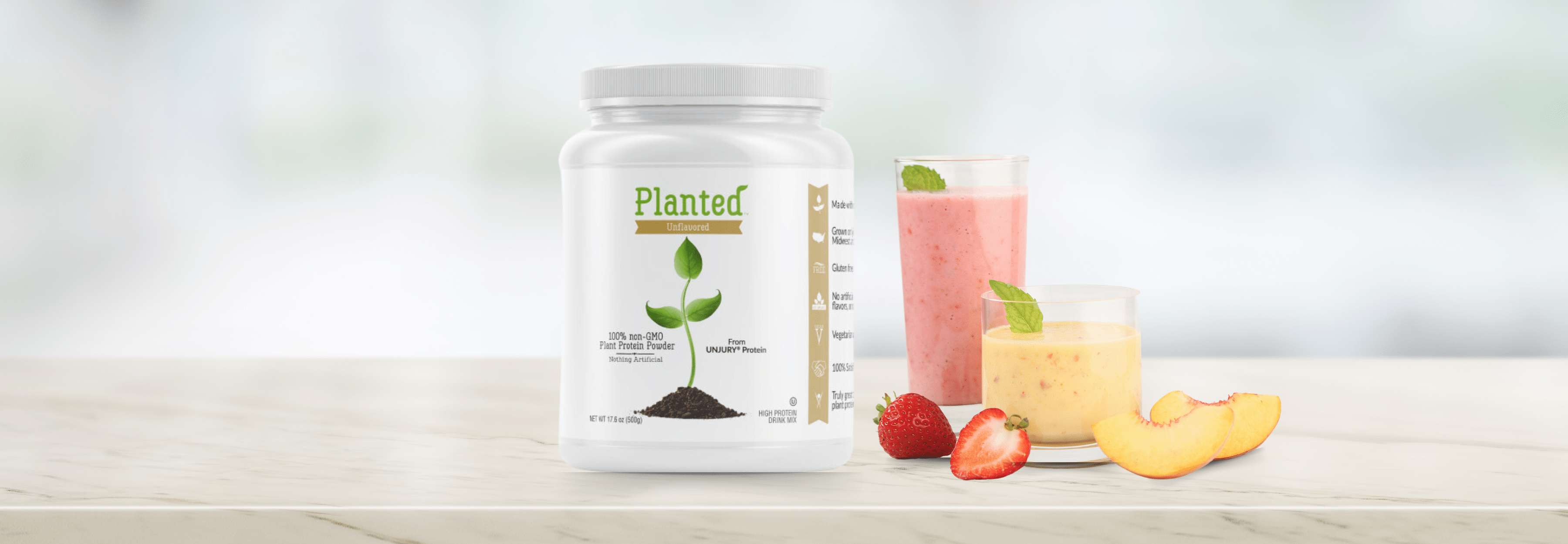 Plant Based Protein Powder from Unjury