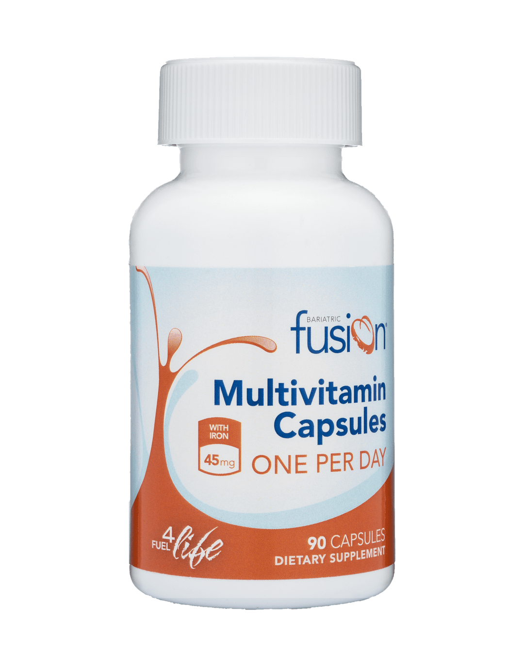 Bariatric Fusion One PER Day Bariatric Multivitamin Capsule With 45mg Iron 90 count bottle