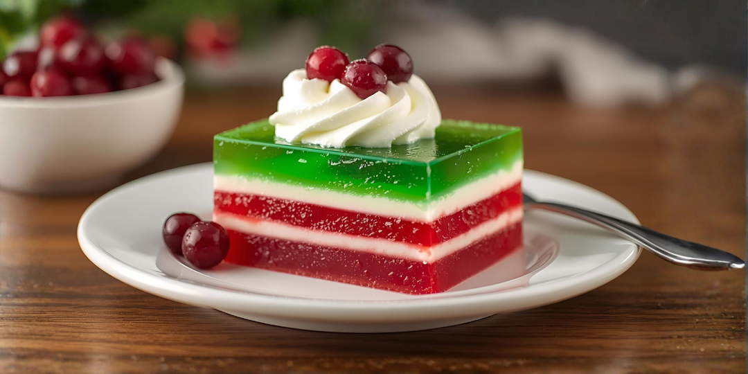 Cranberry Lime Protein Jello