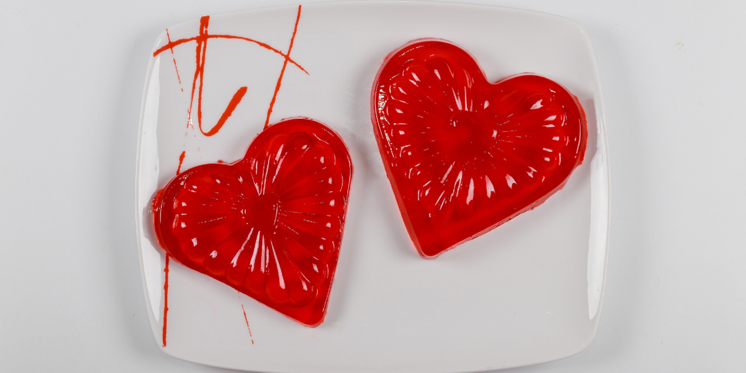 Strawberry Protein Jello Jigglers