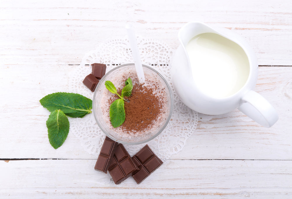 Mint Chocolate Shake (High Calorie)