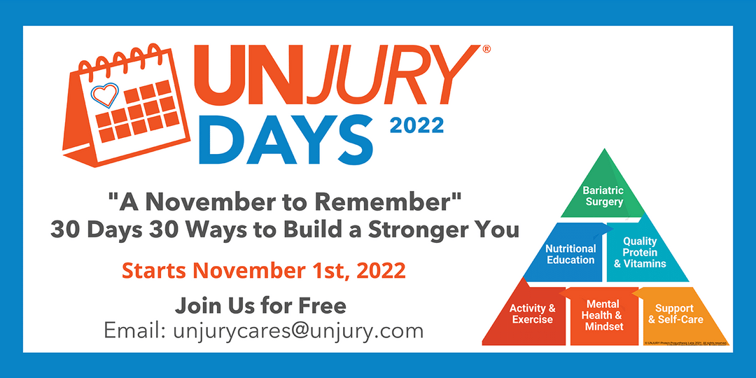 A November to Remember – It’s UNJURY® Days!