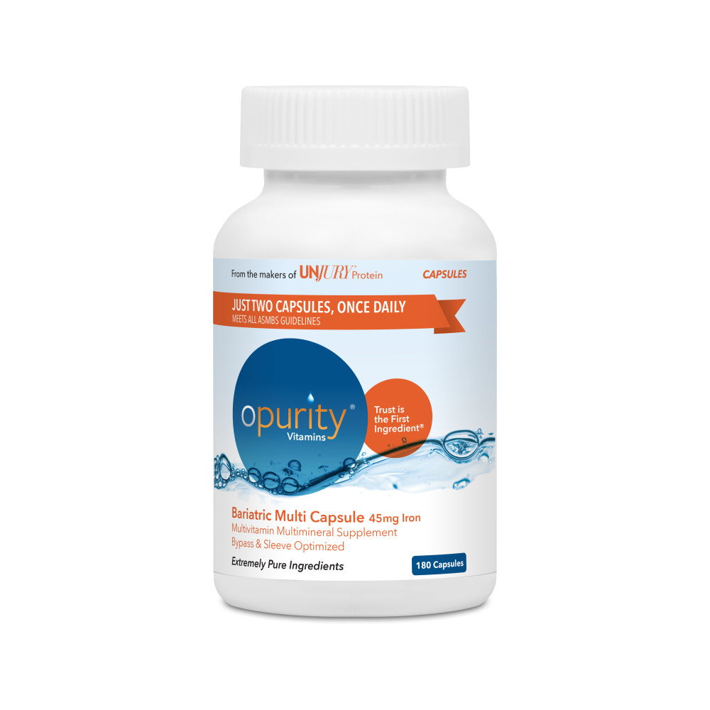 Opurity Bariatric Multivitamin With Iron Supplements