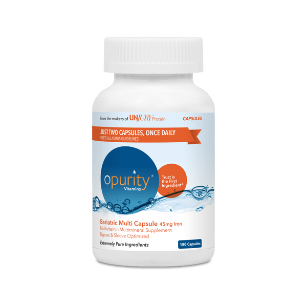 Opurity Bariatric Multivitamin With Iron Capsules – Unjury