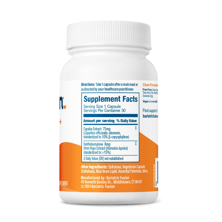 Bariatric Fusion GLP-ONE + suggested use and ingredients.