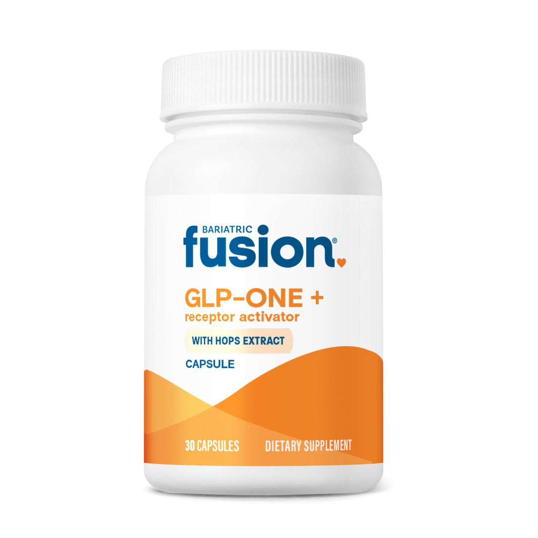 Bariatric Fusion GLP-ONE + Receptor Activator 30 capsule bottle.