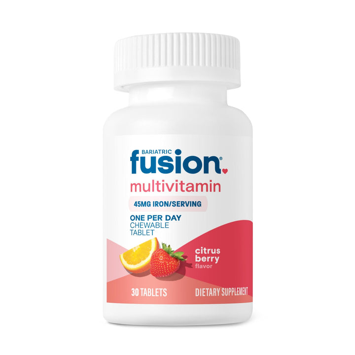 Bariatric Fusion One Per Day Chewable Multivitamin with 45mg Iron