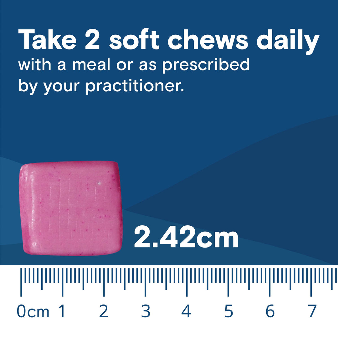 Bariatric Fusion Watermelon Multivitamin Soft Chew suggested use: take two soft chews daily.