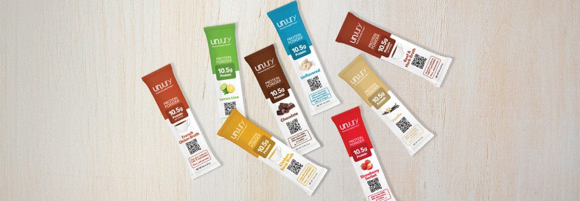 Unjury Protein Single Serving Protein Packets