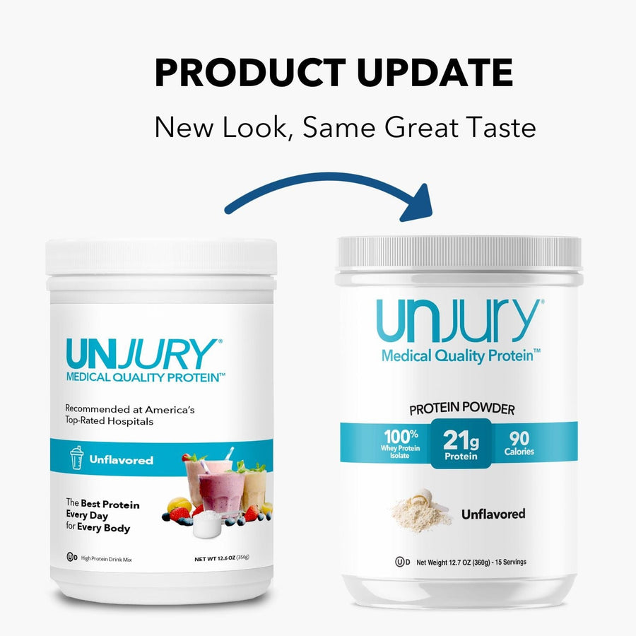 Unjury Unflavored High Whey Protein Powder