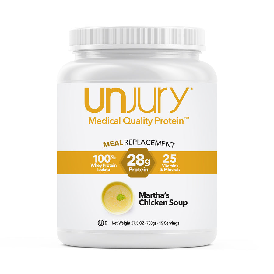 Unjury Martha's Chicken Soup Savory Protein-Centric Meal Replacement